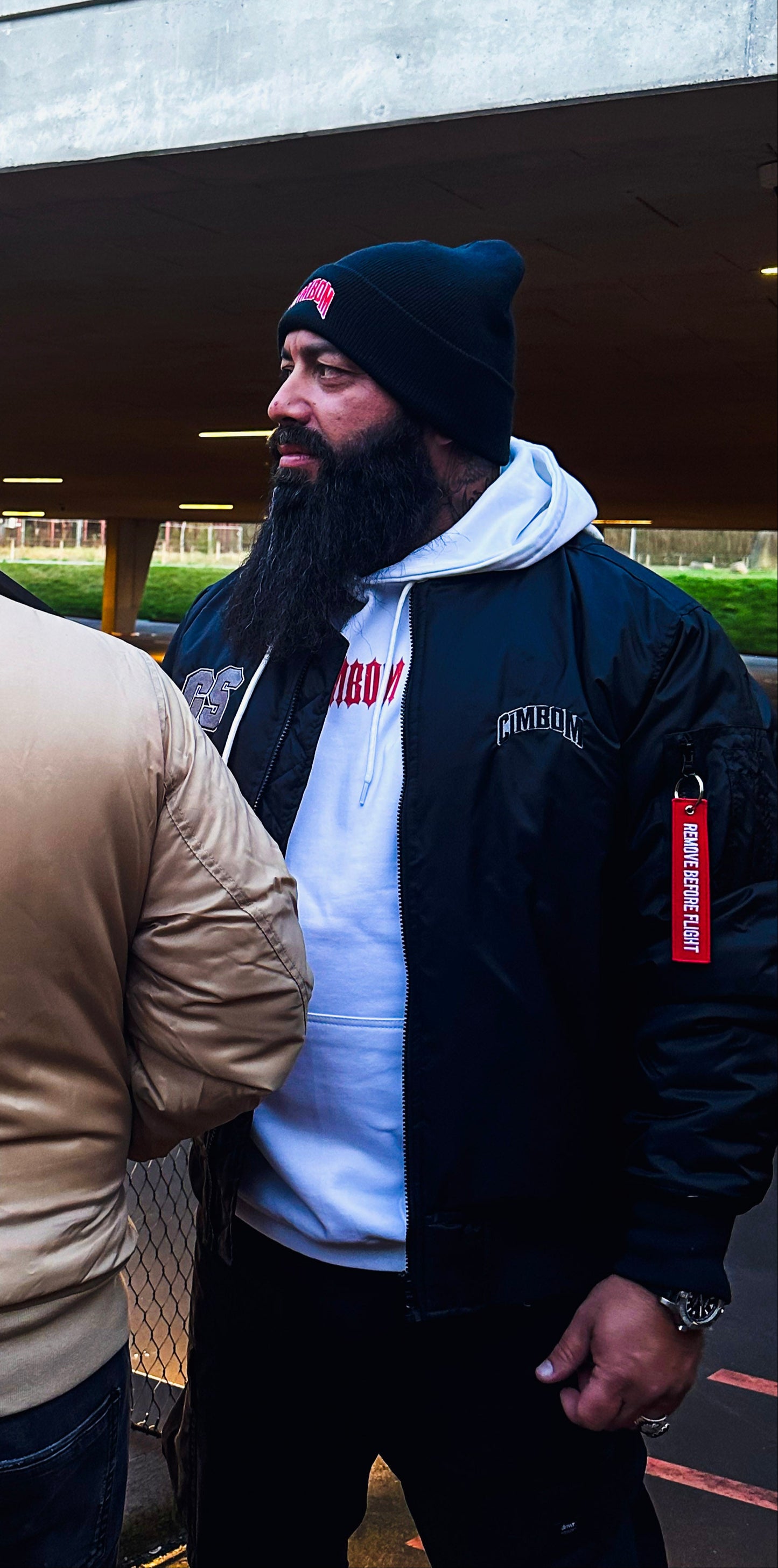 CIMBOM BLACK Bomber Jacke