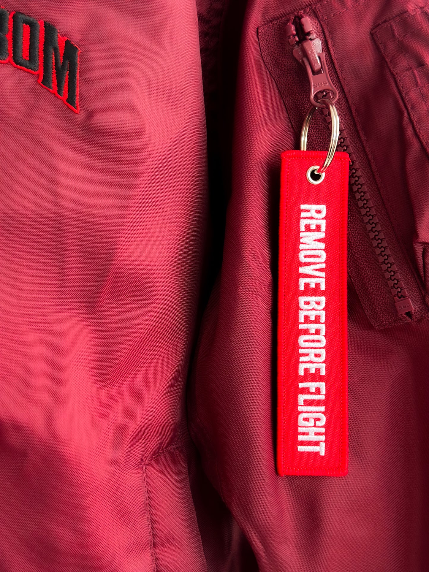 CIMBOM RED Bomber Jacke