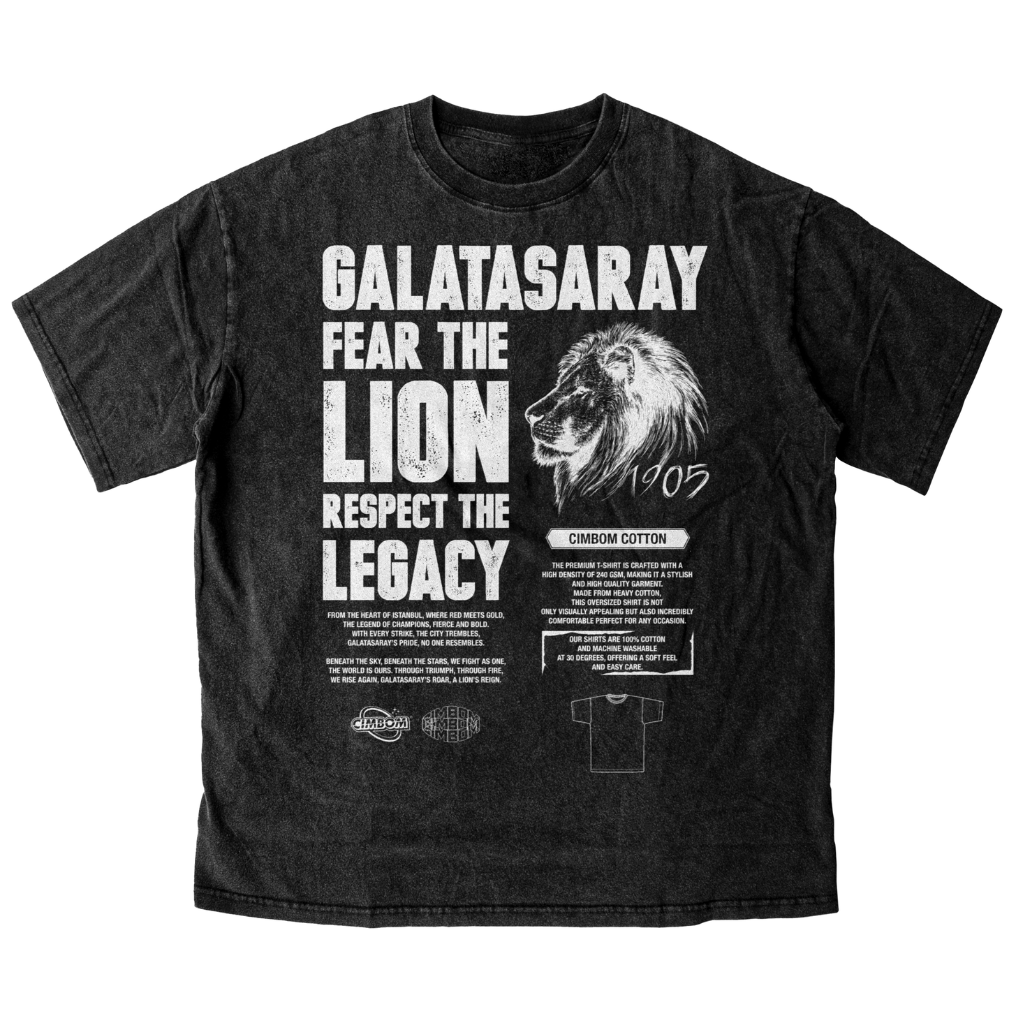 Fear The Lion Oversized Shirt