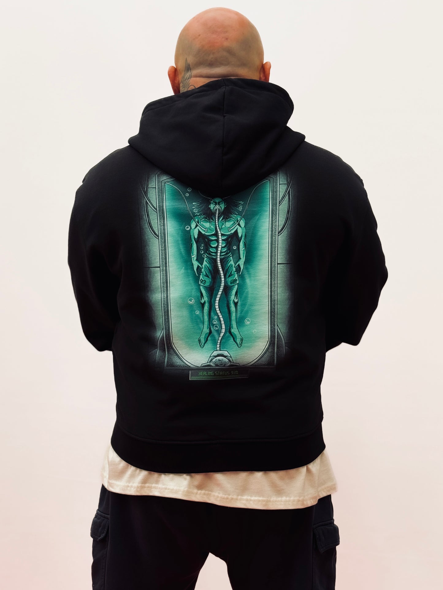 Healing Boey Oversized Zipper Hoodie