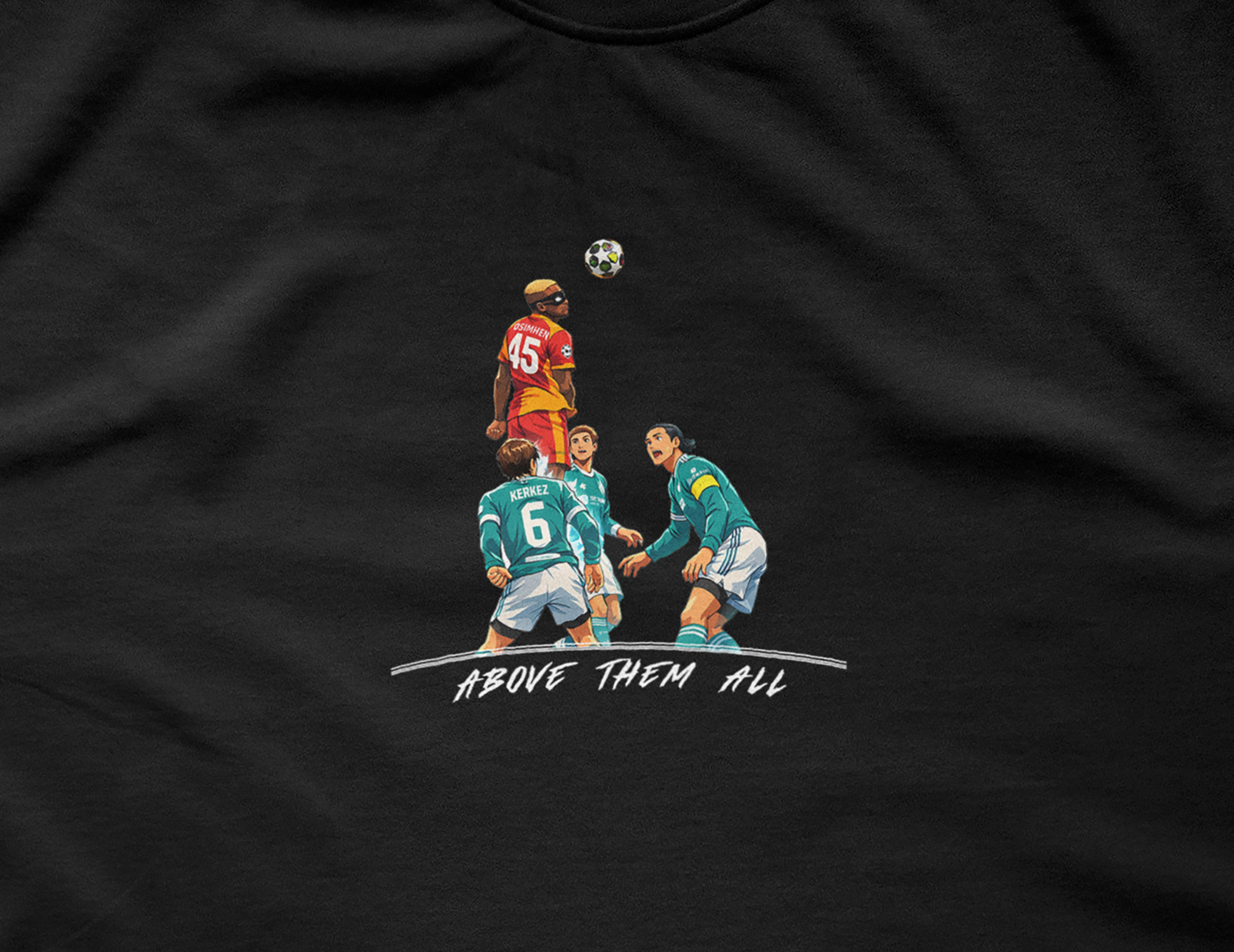 Osimhen above them all Oversized Shirt