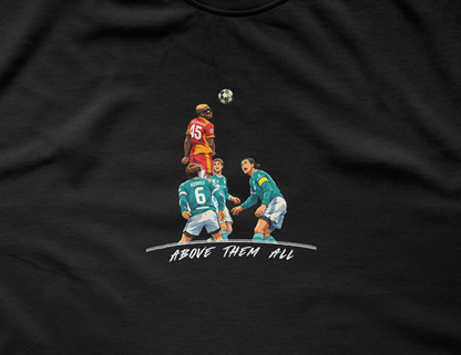 Osimhen above them all Oversized Shirt